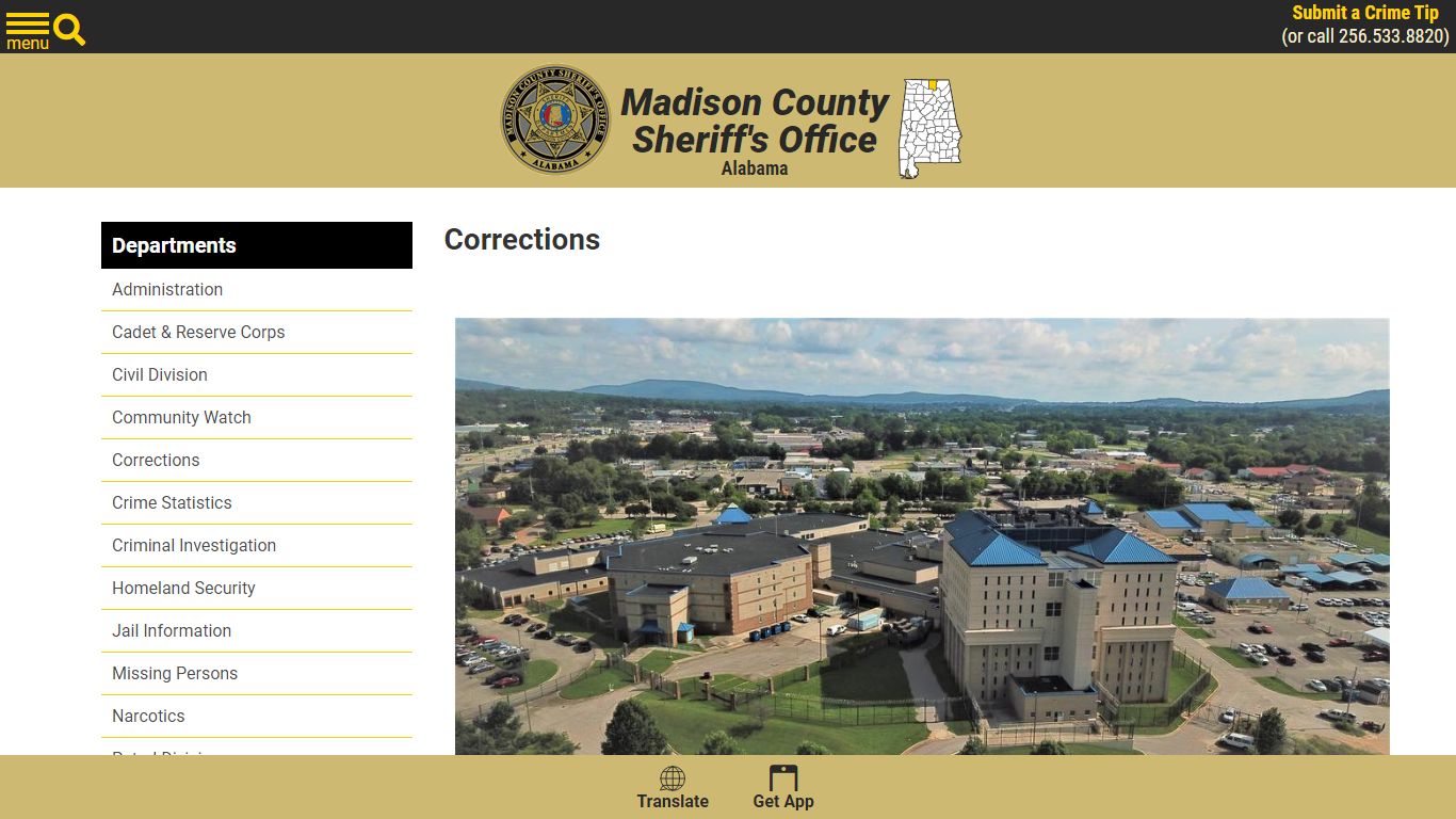 Corrections - Madison County Sheriff's Office